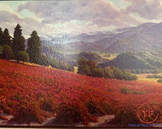 Enhanced Limited Edition "Ruby Cabernet" by TIMOTHY DAVID DIXON