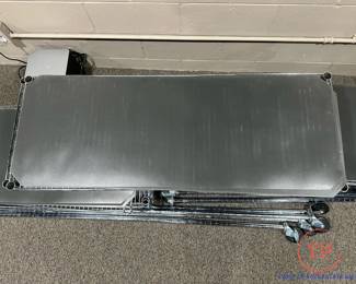 Heavy Duty Chrome Storage Racks with Shelf Mats