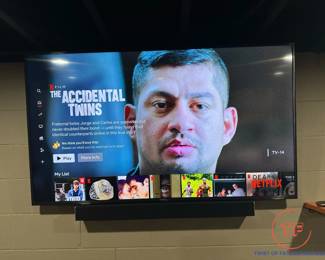 65" SAMSUNG LED Smart TV with VIZIO Soundbar