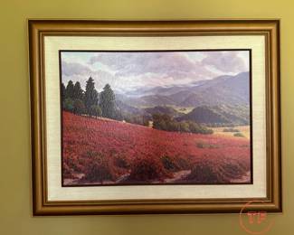 Enhanced Limited Edition "Ruby Cabernet" by TIMOTHY DAVID DIXON