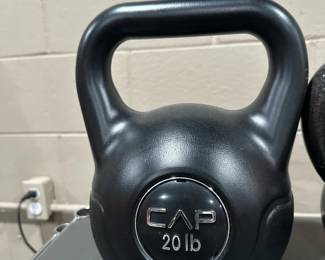 LOT - Kettle Bells with Medicine Ball