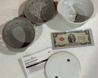 PAMPERED CHEF Breakfast Sandwich Maker Set