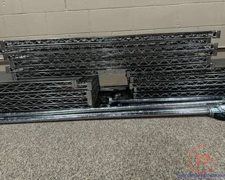 Heavy Duty Chrome Storage Racks with Shelf Mats
