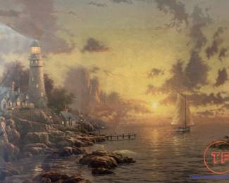 Limited Edition Lithograph "Sea of Tranquility" by THOMAS KINKADE