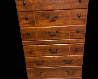 ASHLEY FURNITURE Timberline Collection Tallboy Dresser in Cherry