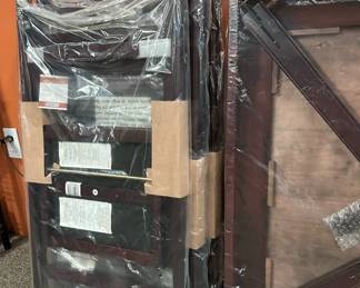 COSCO Wood Slat Folding Chairs (4) with Matching Folding Table - BRAND NEW