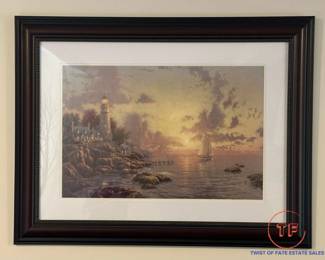Limited Edition Lithograph "Sea of Tranquility" by THOMAS KINKADE