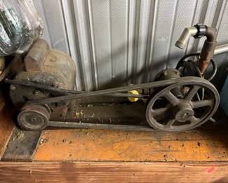 Vintage water pump