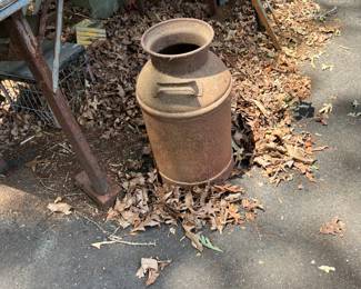 Old Milk Can