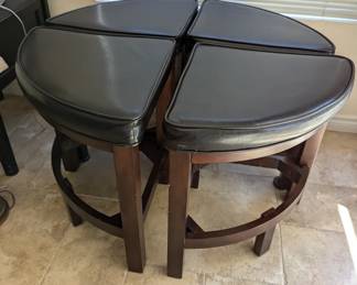 Close up or the stools 