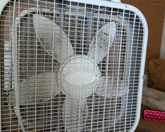 Who doesn't need a fan or two in this horrible heat . We have 5!! Someone had the right idea 