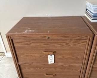 #4000 • Wooden Two-Drawer Dresser
