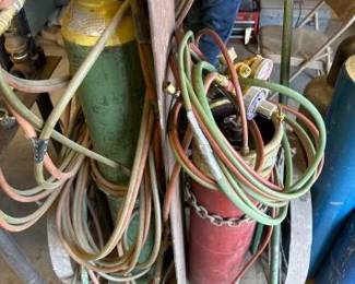 #2204 • Oxy Acetylene Torch Set with Cart

