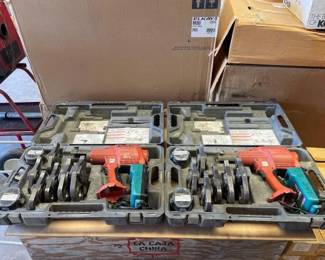 #2116 • 2 Ridgid Pro Press 320-E
