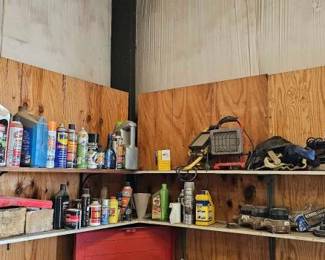 #2157 • Bug and Weed Spray, Oils, Lights, and Water Meters
