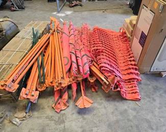 #2218 • Traffic Sign/Flags, Sign Stands, and Temporary Fence Rolls
