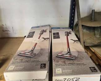 #2052 • 2 Dyson Floor Vacuums
