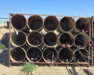 #3100 • 55 Gallon Drum Storage Rack
