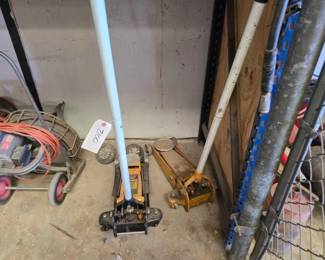 #2100 • (2) 3Ton Floor Jacks
