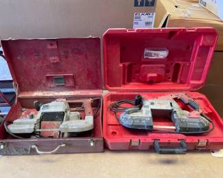 #2112 • 2 Milwaukee Band Saws

