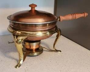 Copper Fondue Pot