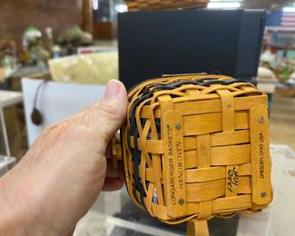 Miniature Longaberger baskets