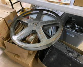 vintage movie reel