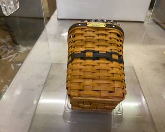 Miniature Longaberger baskets