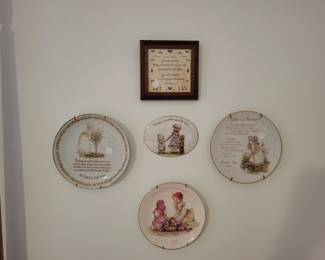 Collection of mothers day plates