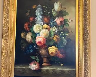 Large Floral Painting