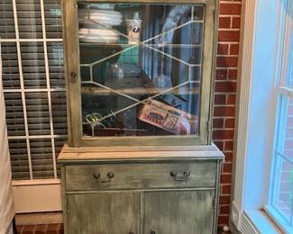 Small antique hutch