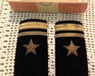 US Navy Epaulettes Shoulder Boards