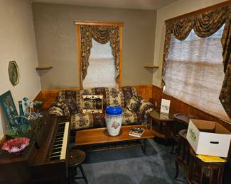 This is a room that's inside of the house. 
