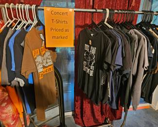 70's bands concert tees, Mainly Joan Jett and the Blackhearts, but there are others too.