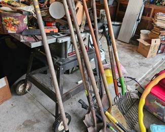 We have shovels if you need to dig a hole, or a grave.... whatever. 