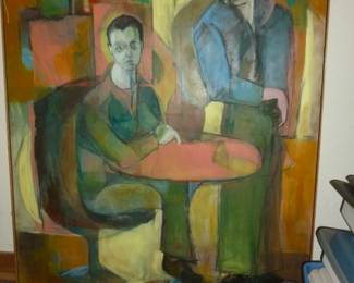 Neat old artwork..it's huge!