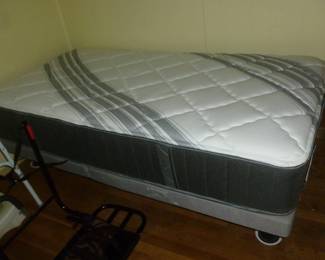 like new verlo twin bed (we think it's an adjustable base, need to still check)