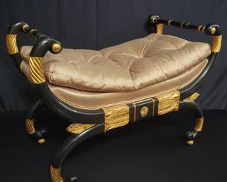 Lot # : 760 - Baker Furniture neoclassical style bench
