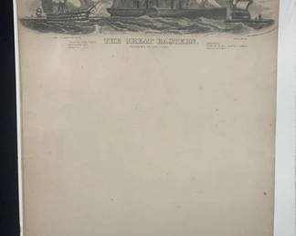 Lot # : 485 - Original Antique Paper "The Great Eastern”
