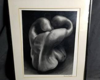 Lot # : 482 - Edward Weston Pepper print
