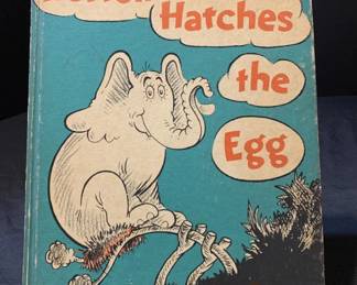 Lot # : 168 - Horton Hatches The Egg book by Dr. Seuss 1940
