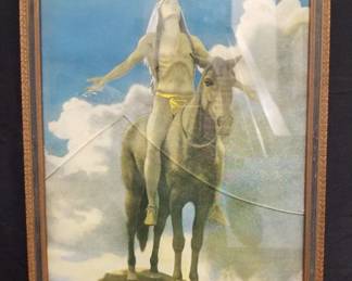 Lot # : 40 - Vintage print of Native American

