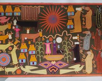 Lot # : 204 - Elenita Carilllo "La flor de la montaña" yarn
