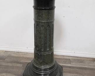 Lot # : 74 - 3-piece marble pedestal
