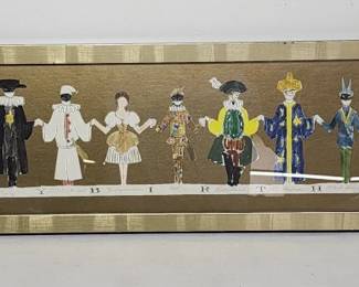 Lot # : 691 - Handmade theater character birthday card
