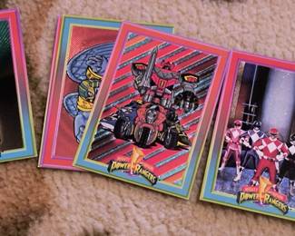Power Ranger Cards