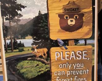 Vintage Smokey The Bear