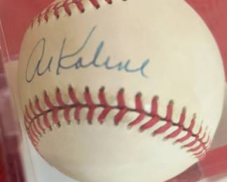Al Kaline Signed Ball