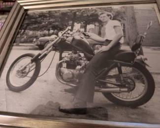 Vintage Motorcycle Photo