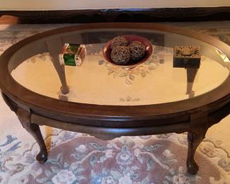 Glass Top Coffee Table